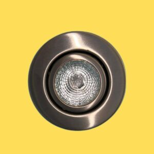 RVS Inbouwspot laagspanning 50mm GU5.3